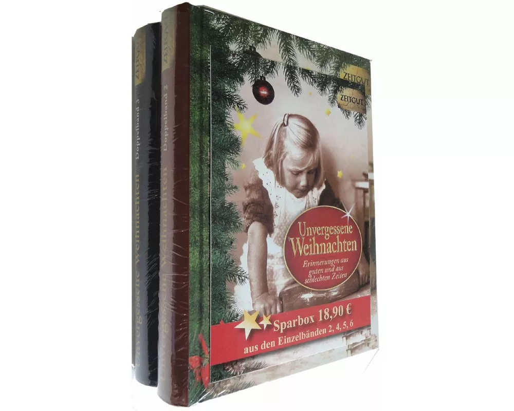 Unvergessene Weihnachten. Zwei Doppelbände