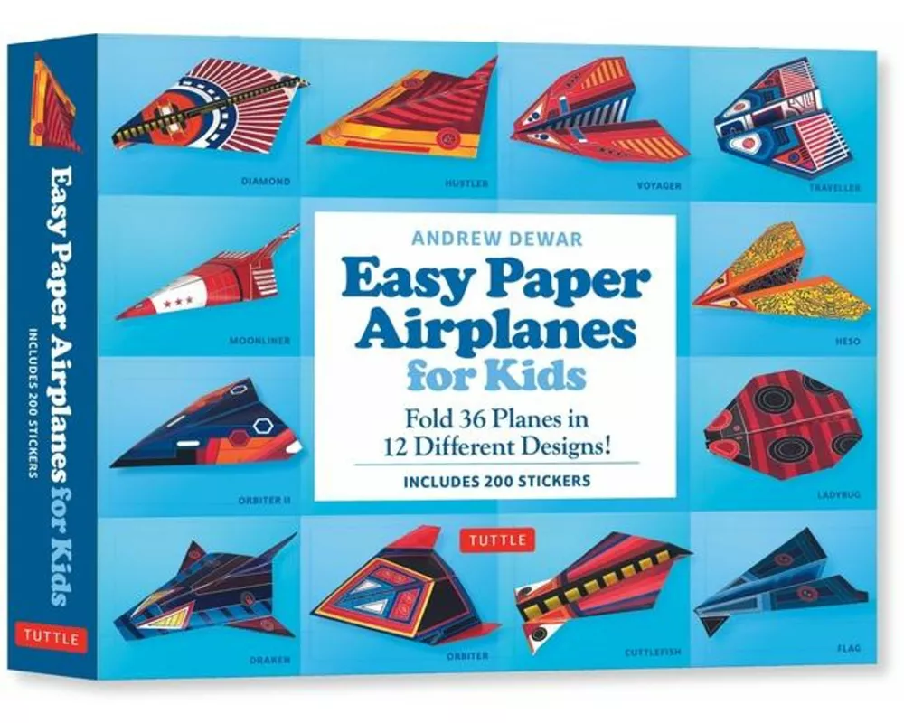 Easy Paper Airplanes for Kids Kit
