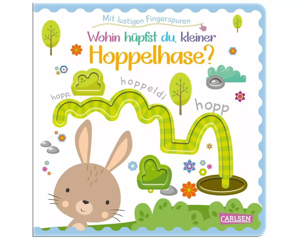 Wohin hüpfst du, kleiner Hoppelhase?