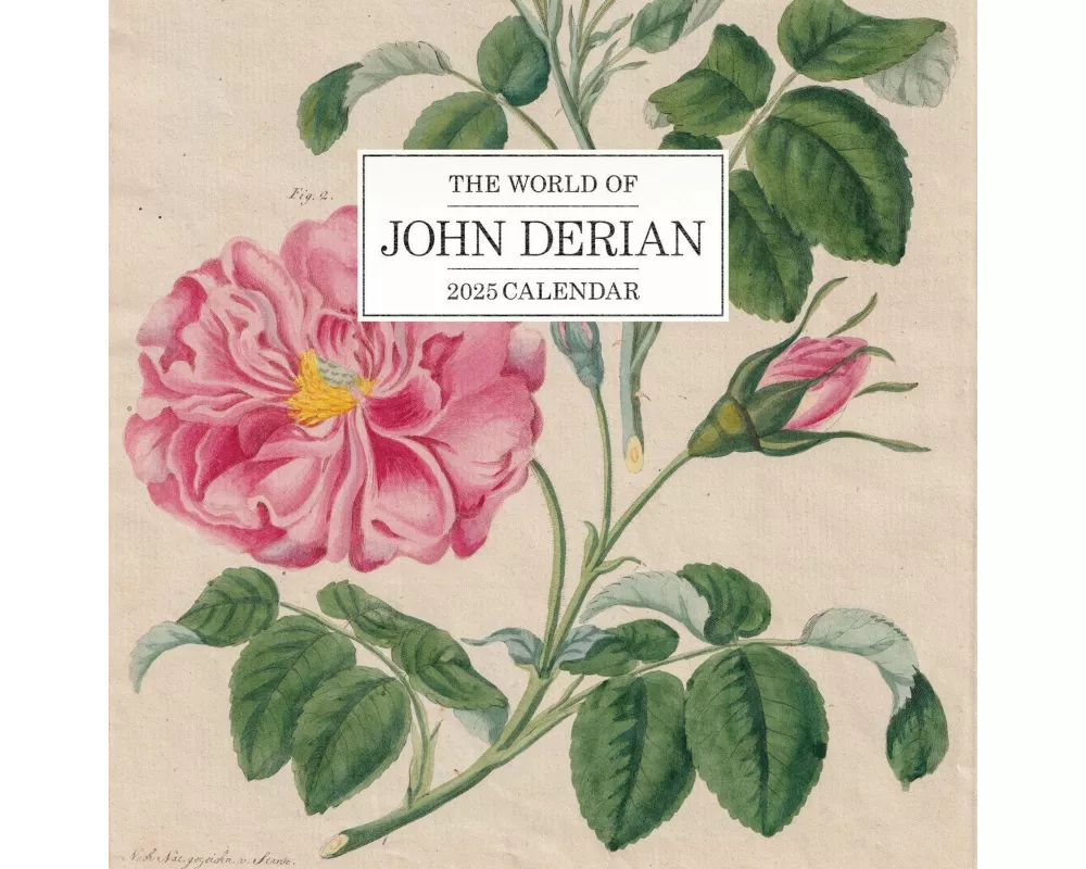 The World of John Derian Wall Calendar 2025