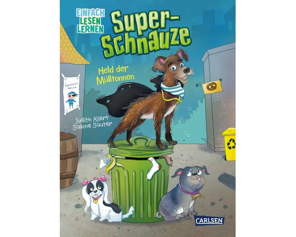 Super-Schnauze: Held der Mülltonnen