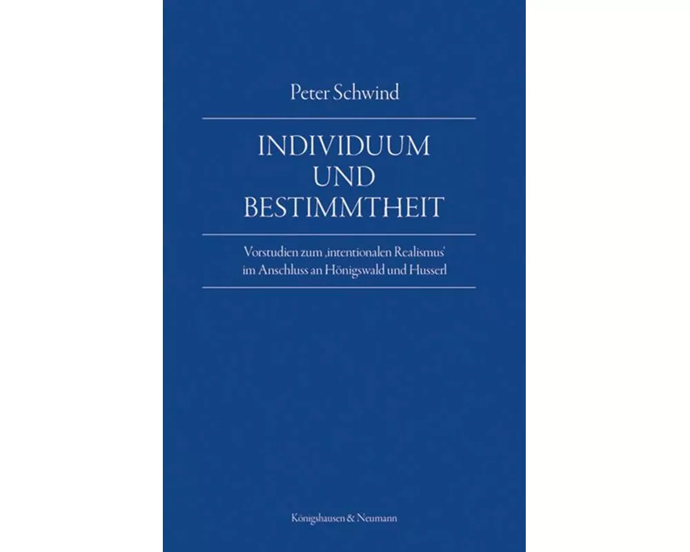 Individuum und Bestimmtheit