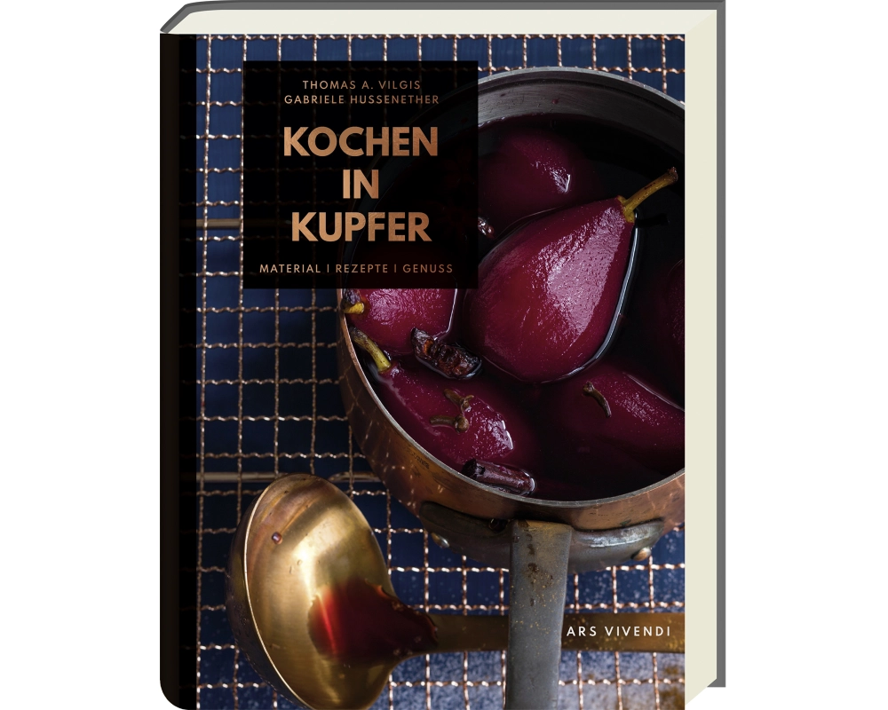Kochen in Kupfer - Silber GAD 2021 - Swiss Gourmet Book Award Gold 2021