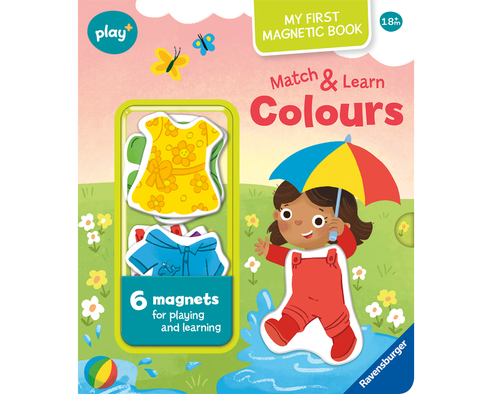 Play+ My first Magnetic Book: Match and Learn Colours