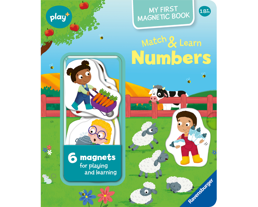 Play+ My first Magnetic Book: Match and Learn Numbers