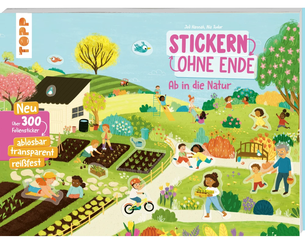 Stickern ohne Ende - Ab in die Natur