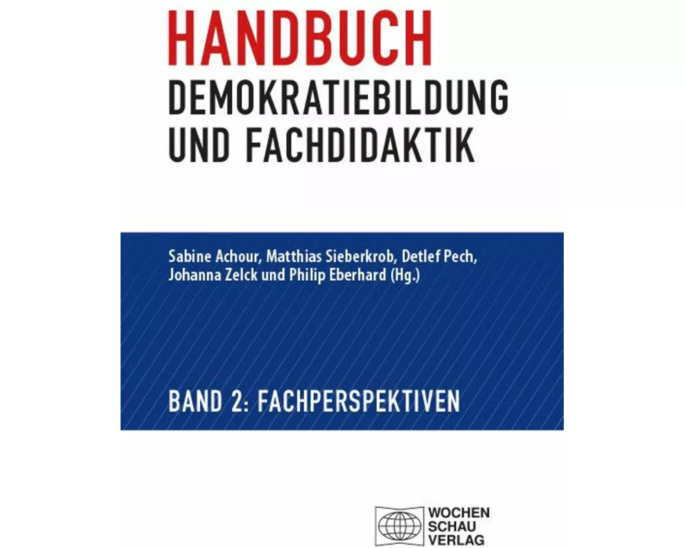 Handbuch Demokratiebildung und Fachdidaktik