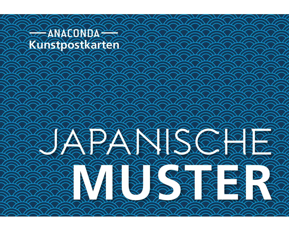 Postkarten-Set Japanische Muster