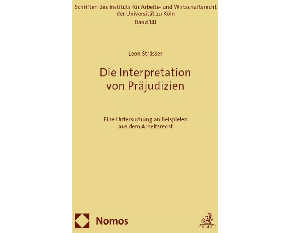 Die Interpretation von Präjudizien