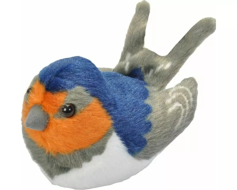 Plüsch Tarnschwalbe singend RSPB Birds