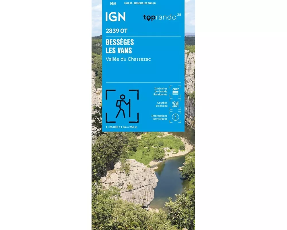 2839OT Bessèges les Vans Vallée du Chassezac