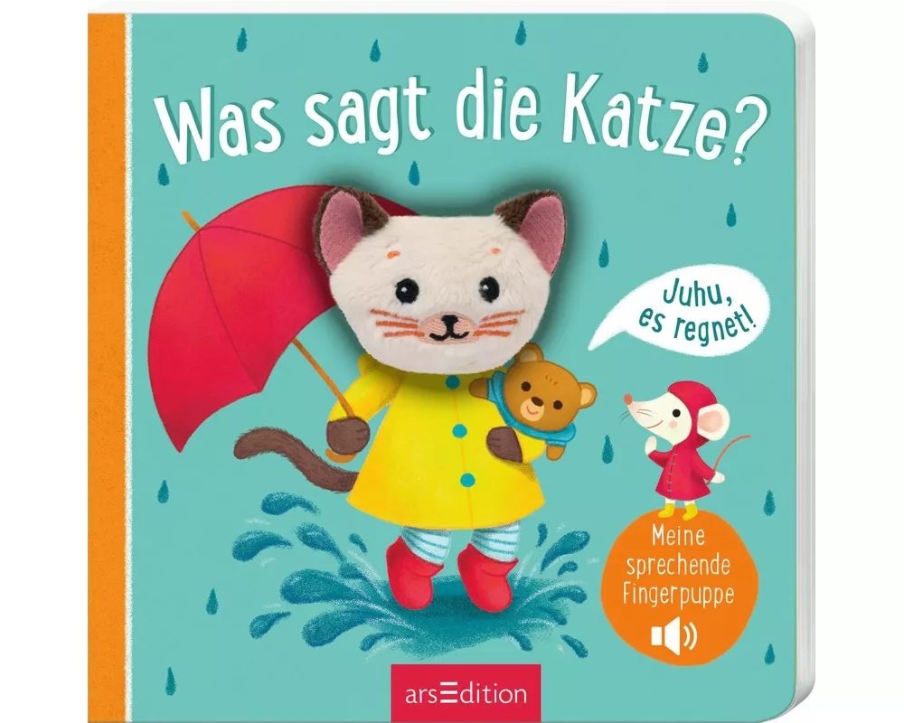 Meine sprechende Fingerpuppe: Was sagt die Katze?
