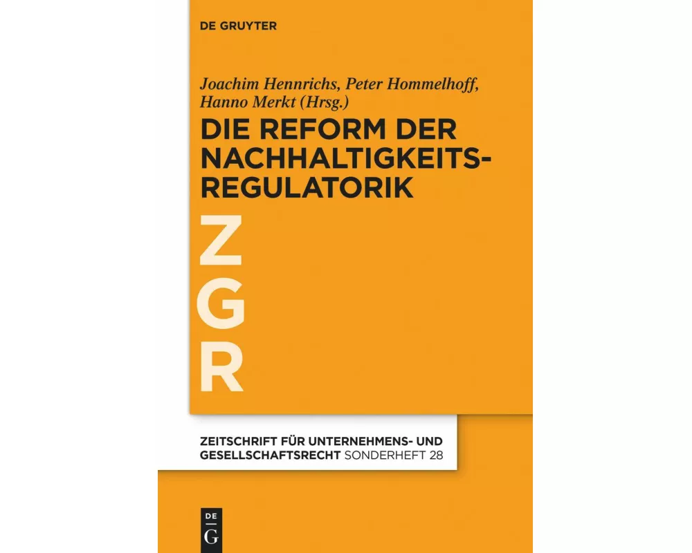 Zur Revision der EU-Nachhaltigkeitsregulatorik
