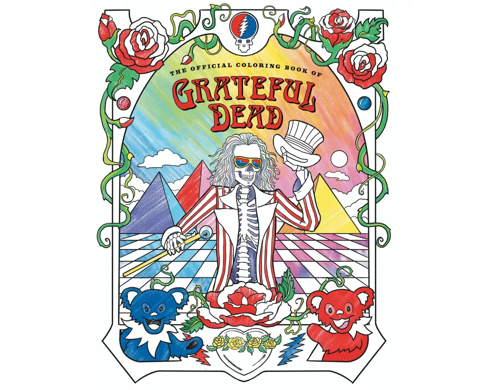 The Official Coloring Book of Grateful Dead