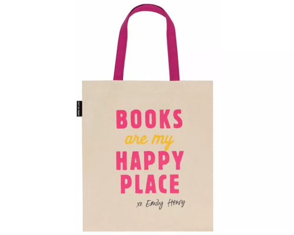 Emily Henry Happy Place Tote Bag
