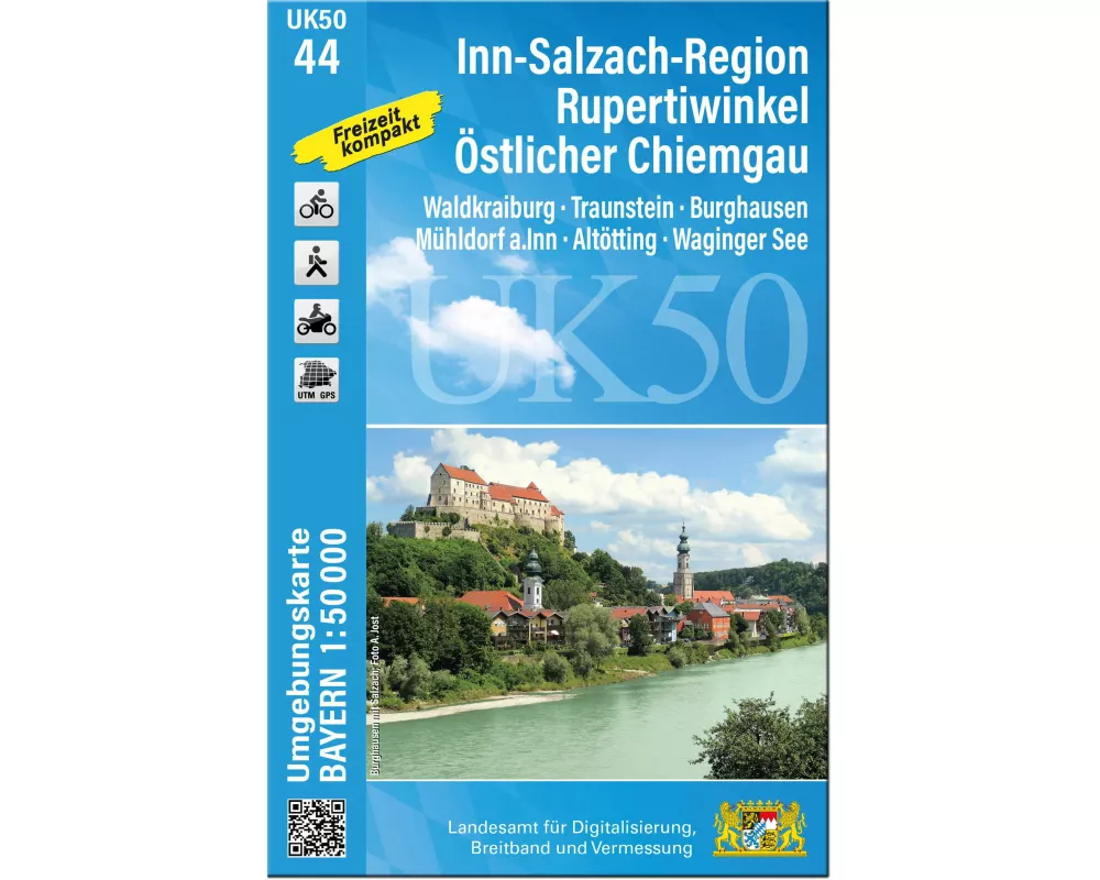 UK50-44 Inn-Salzach-Region, Rupertiwinkel, stlicher Chiemgau
