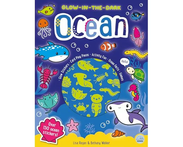 Glow-in-the-Dark Ocean Sticker Activity