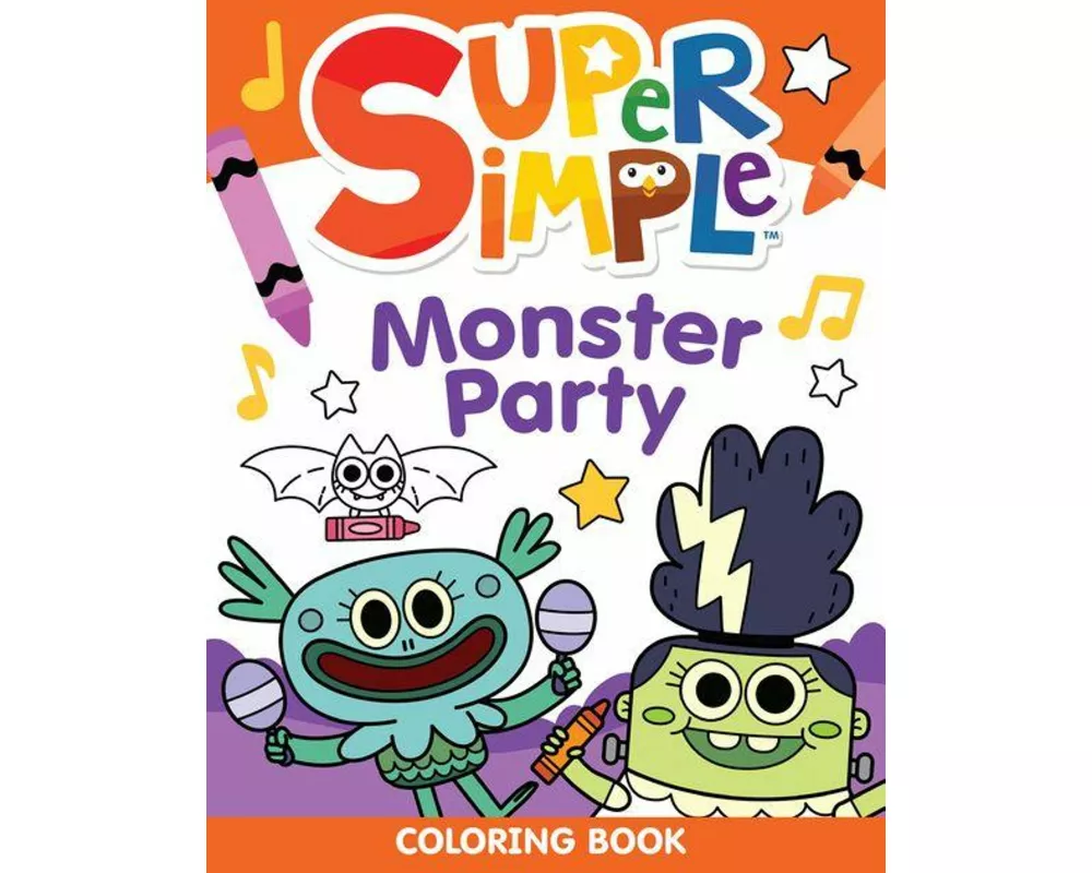 Super Simple™ Monster Party Coloring Book