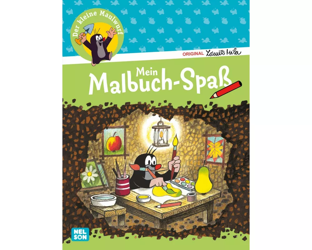 Der kleine Maulwurf: Mein Malbuch-Spaß