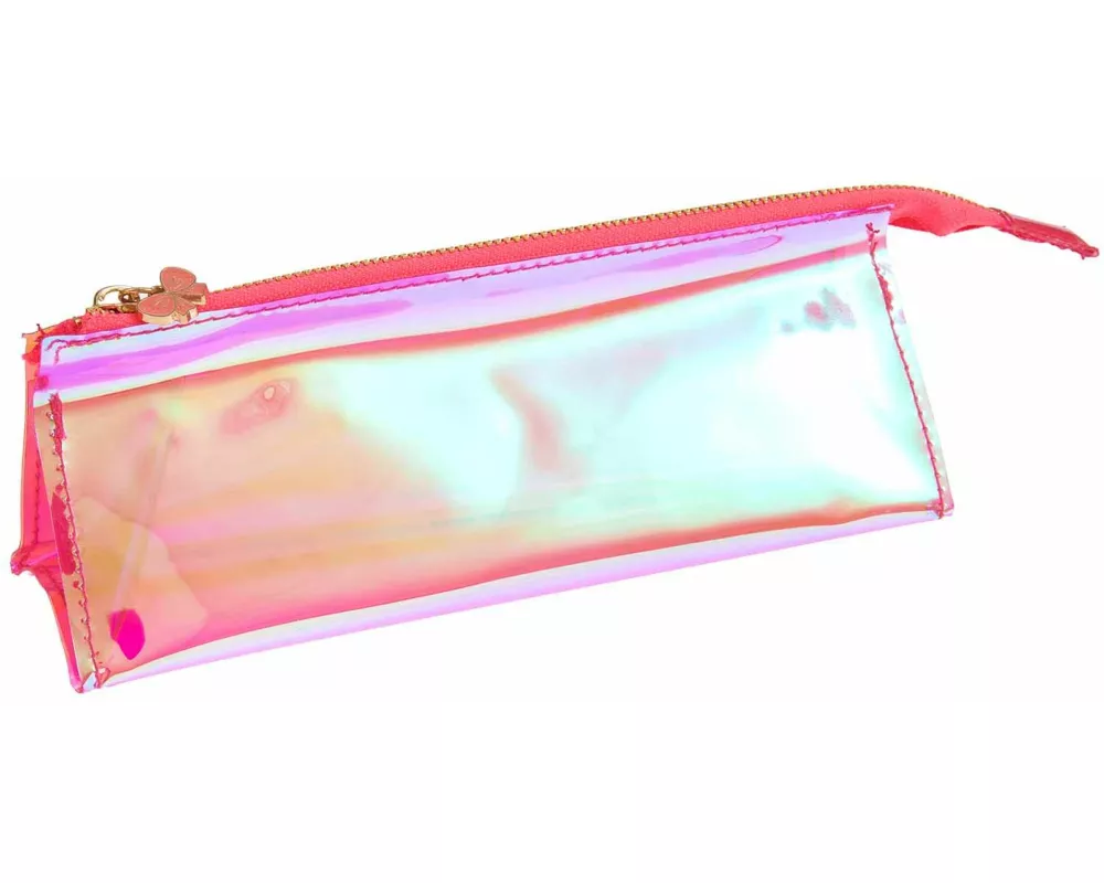 Etui Irisierend, Neonpink, 6,5 x 6,5 x 19 cm