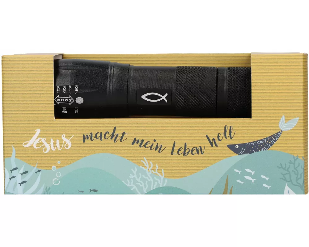 Jesus macht mein Leben hell. Taschenlampe