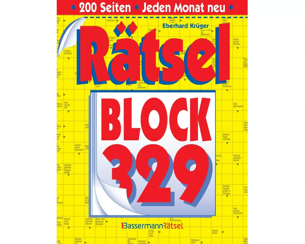 Rätselblock 329 (5 Exemplare à 2,99 €)