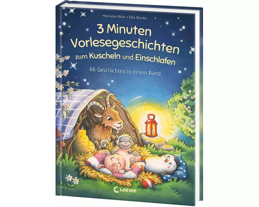 3-Minuten-Vorlesegeschichten zum Kuscheln und Einschlafen