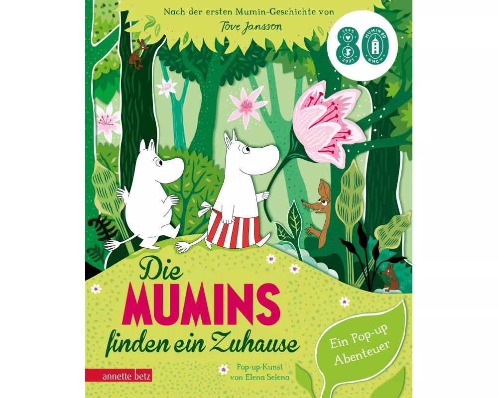 Die Mumins finden ein Zuhause - Ein Pop-up Buch ab 4 Jahren für kleine und große Mumin-Fans