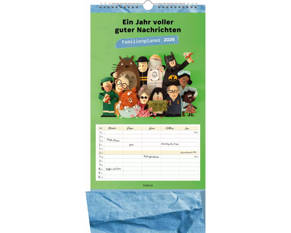 Familienplaner 2026: Ein Jahr voller guter Nachrichten