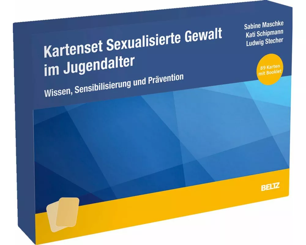 Kartenset Sexualisierte Gewalt im Jugendalter