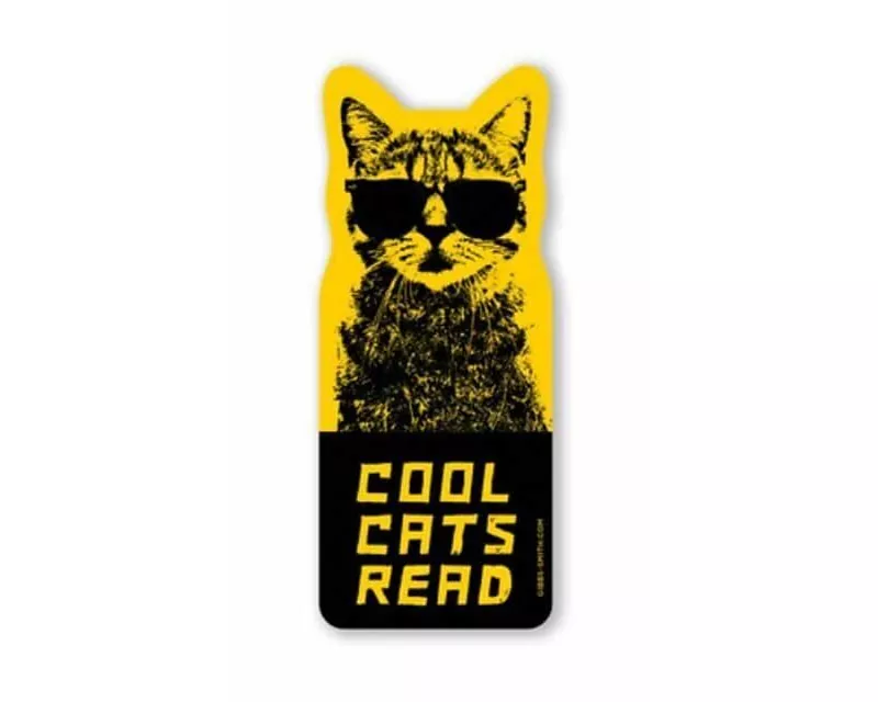 Cool Cats Read Sticker
