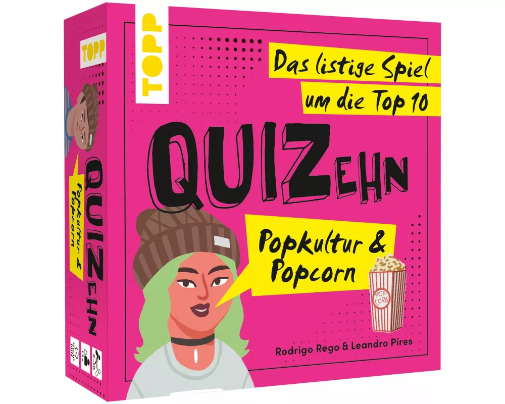 QUIZehn – Popkultur & Popcorn. Das listige Spiel um die Top 10
