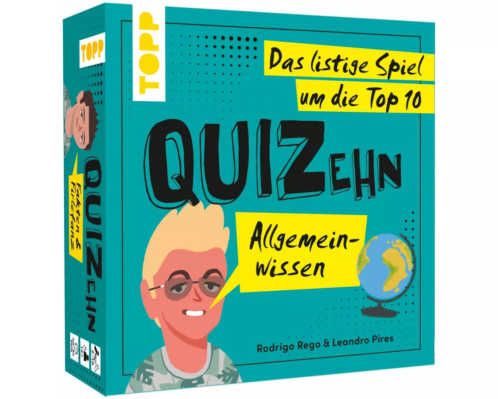 QUIZehn – Allgemeinwissen. Das listige Spiel um die Top 10