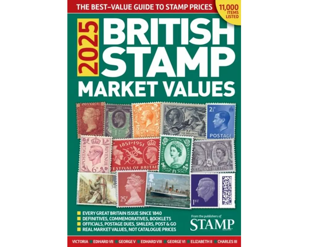 2025 British Stamp Market Values