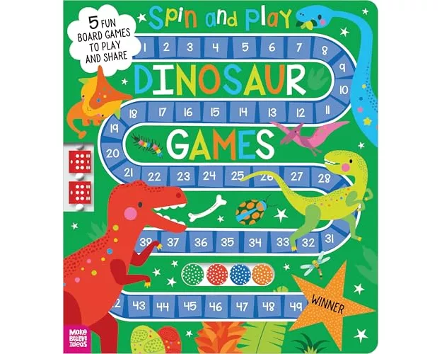 Spin and Play Dinosaur Games