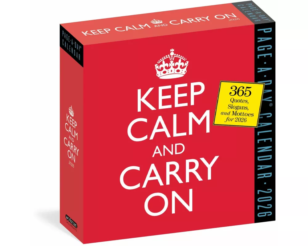 Keep Calm and Carry On Page-A-Day Calendar 2026
