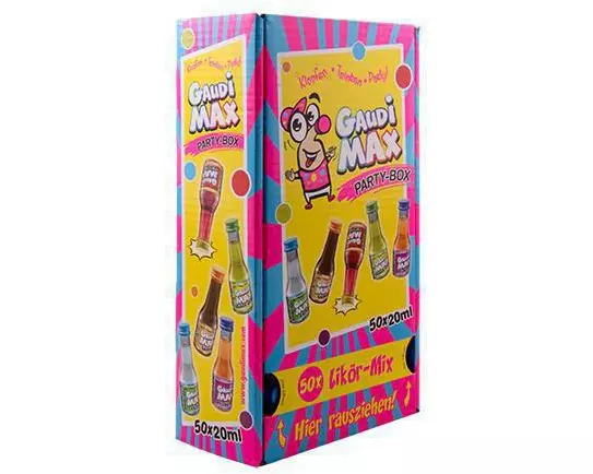 GaudiMax Party-Box 50 x 20 ml