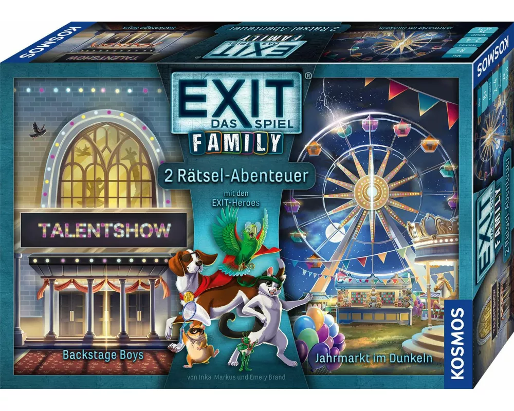 EXIT - Das Spiel - Family 2 - Backstage Boys/Jahrmarkt im Dunkeln