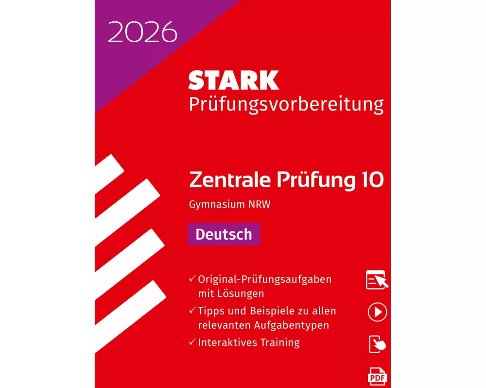 STARK Deutsch 10. Klasse - Zentrale Prüfung (ZP10) Gymnasium 2026 NRW - Prüfungsvorbereitung