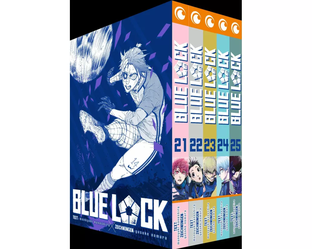 Blue Lock – Band 21-25 im Sammelschuber