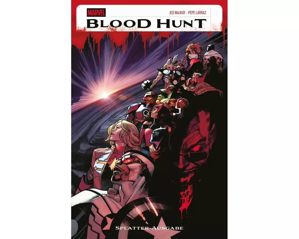 Blood Hunt Sammelband Splatter-Ausgabe