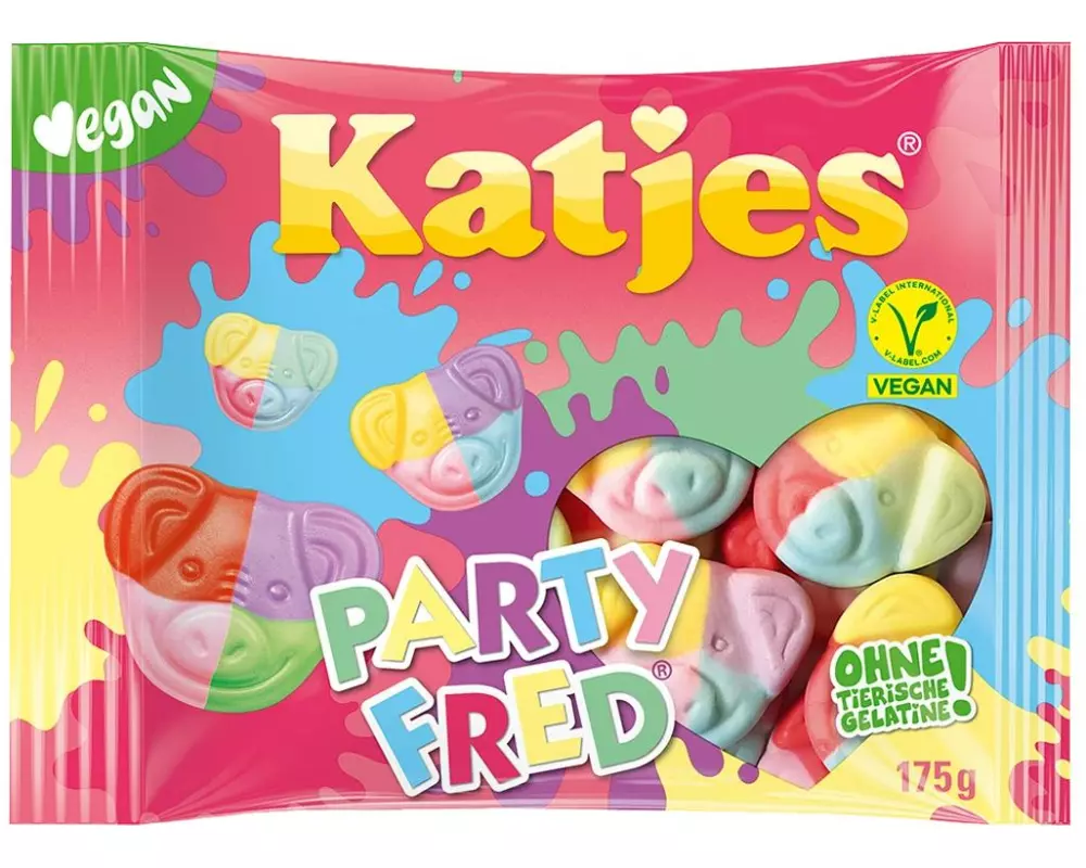 Katjes Gummibonbons Party Fred 175 g
