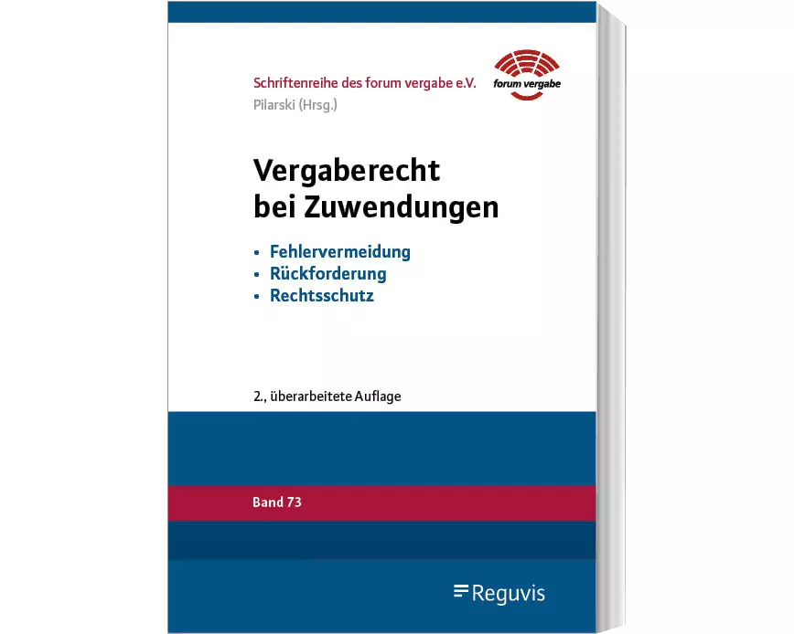 Vergaberecht bei Zuwendungen