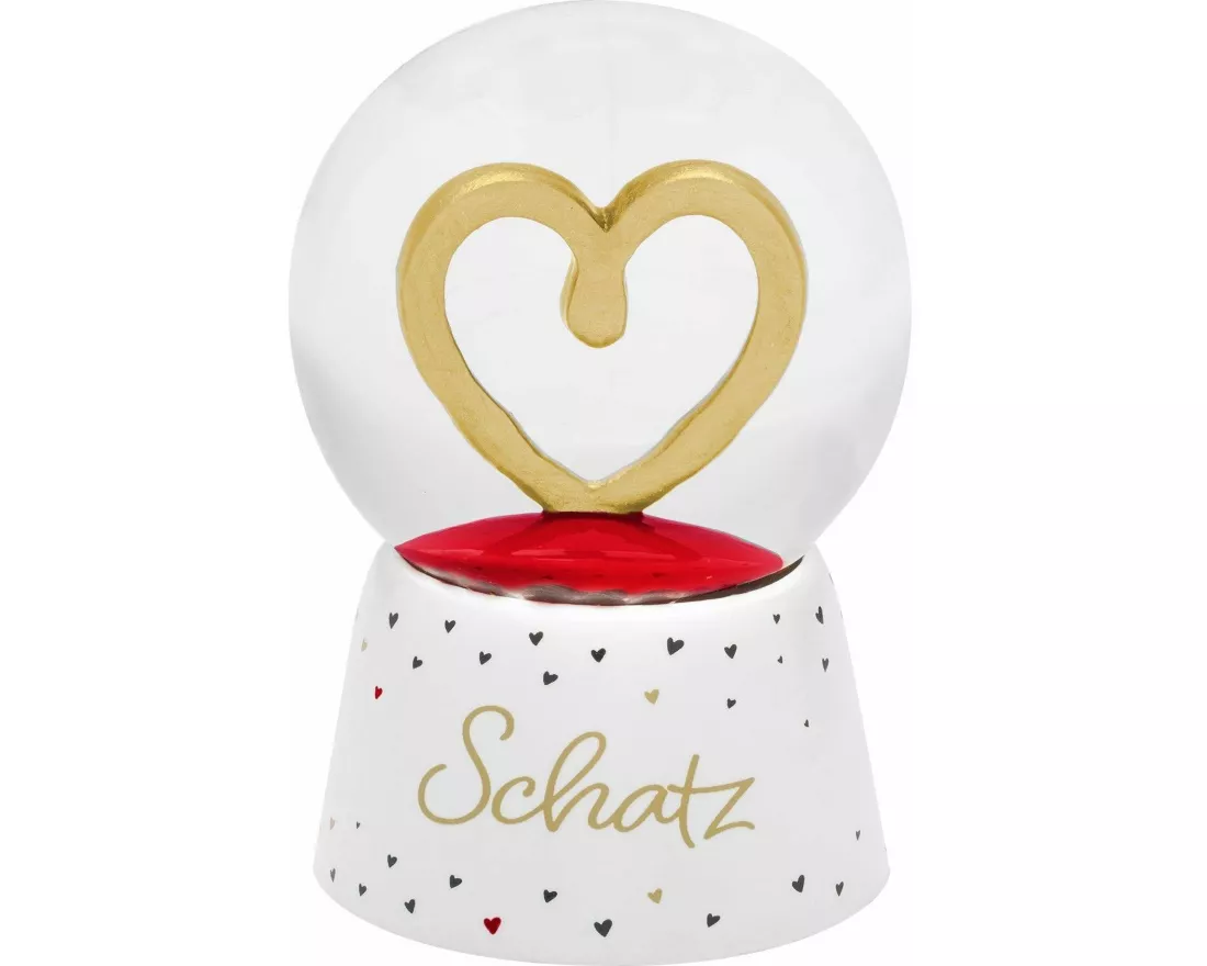 Traumkugel mit Motiv "Schatz"