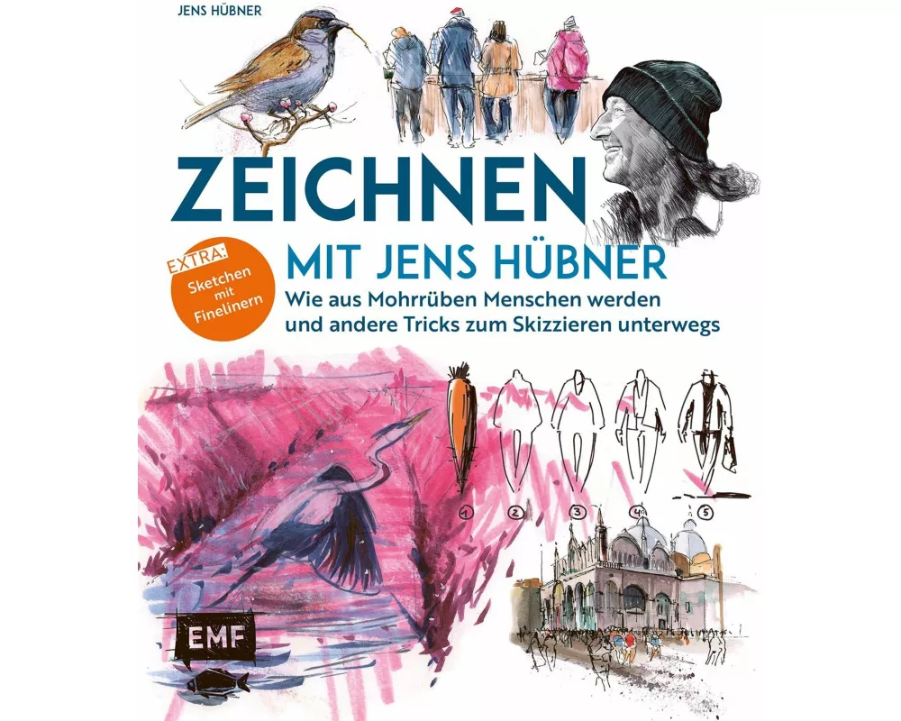 Zeichnen mit Jens Hübner – Entschleunigen durch Zeichnen