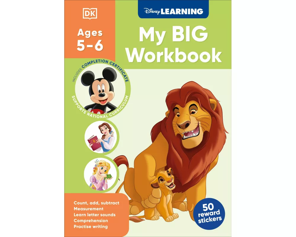 Disney Learning Big Workbook Ages 5-6 (Year 1)