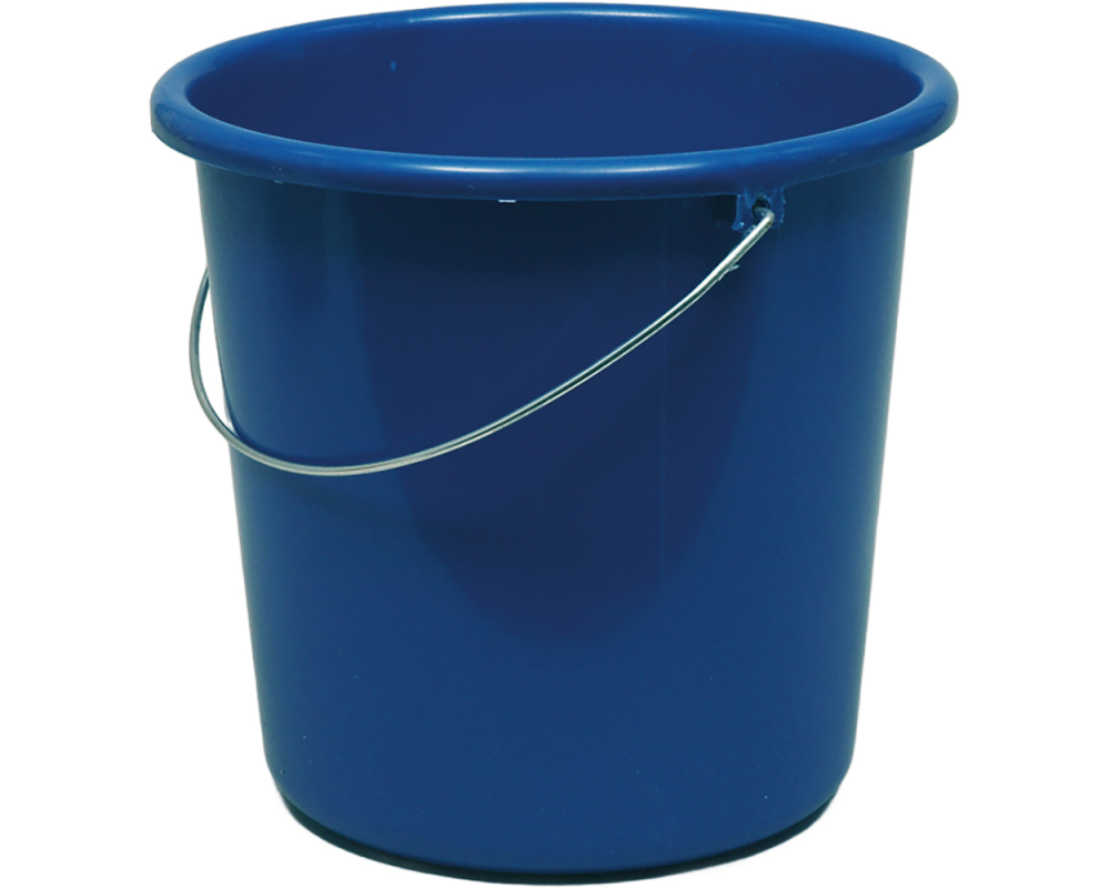 WEBSTAR Plastikeimer, Metallbügel 5lt 12233.3 blau