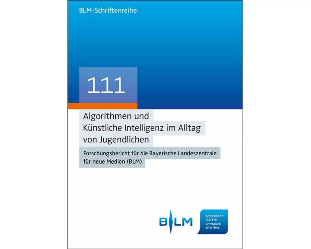 Algorithmen und Künstliche Intelligenz im Alltag von Jugendlichen