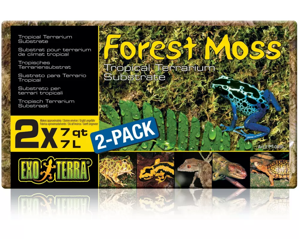 Exo Terra Bodensubstrat Forest Moss, 14 l