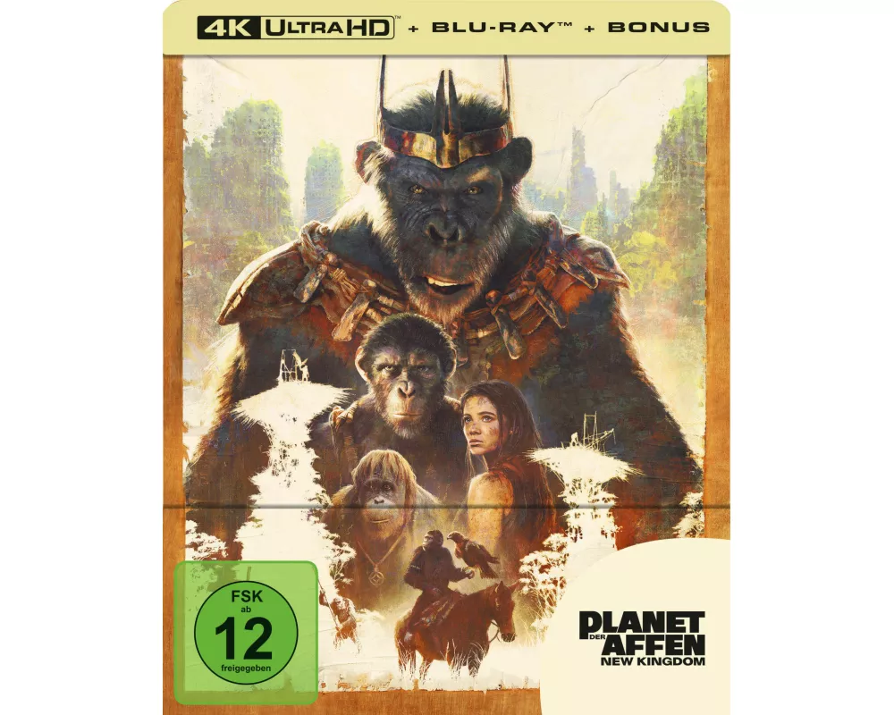 Planet der Affen: New Kingdom UHD BD (Lim. Steelbook)